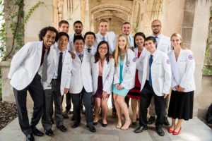 New medical students celebrated Founders’ Day, the traditional start of the academic year at Feinberg.