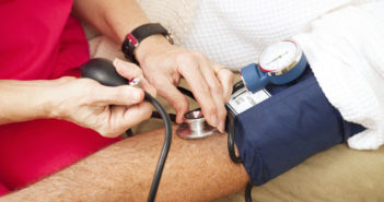 Isolated Systolic Hypertension Indicates Heart Disease Risk for Younger Adults Testing Blood Pressure - Closeup