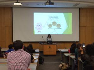 Medical students mentor HPREP participants through research projects, which are presented at the end of the six-week program.