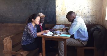 Claudia visited and spoke to patients as part of the group medical visit while doing an assessment.