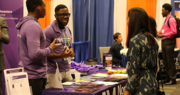 Students and Residents Travel to Support Health Equity and a Diverse Student Body booth_imo-and-leslie