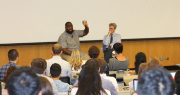 Med School Curriculum Kicks Off With a Patient’s Story cropimg_1101