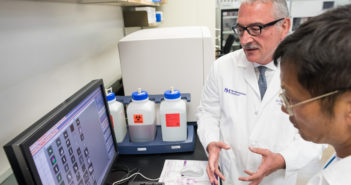 Curated Cancer Care Massimo Cristofanilli, MD in the Oncoset laboratory and Northwestern Memorial Hospital.