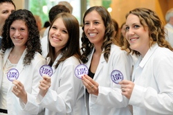 Physical Therapy Students Receive White Coats