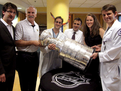 As Blackhawks Team Physician, Terry Takes on Challenges of Sports Medicine