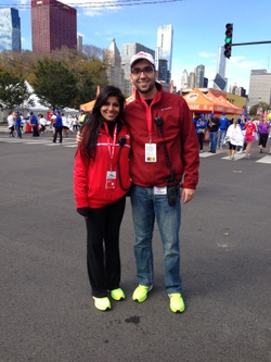 Training Volunteers for the Chicago Marathon