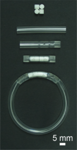 In the new intravaginal ring design, drugs are compressed into tiny pellets placed into a hollow tube that goes inside the ring. The properties of the pellets control the rate in which the drugs are released.