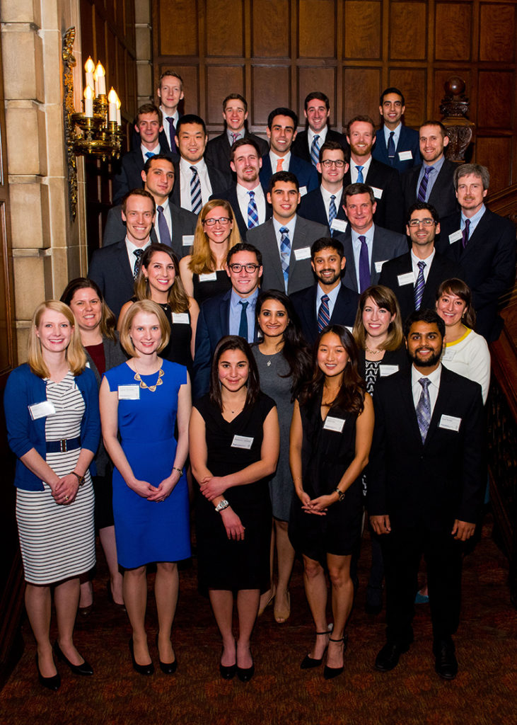 AOA Initiation Dinner on Monday, March 14, 2016 at the University Club.  Photos by Nathan Mandell.