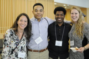 Prospective members of the Class of 2020 met faculty and current Feinberg students at a welcoming reception during Second Look. 