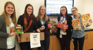 First-year physician assistant students started a service and philanthropy competition, which included a food drive on Northwestern University’s Chicago campus.
