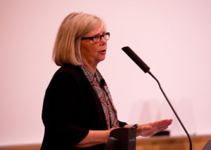 : Joan Brugge, PhD, director of the Ludwig Center at Harvard Medical School, gave the 18th Annual Distinguished Women in Medicine and Science lecture.
