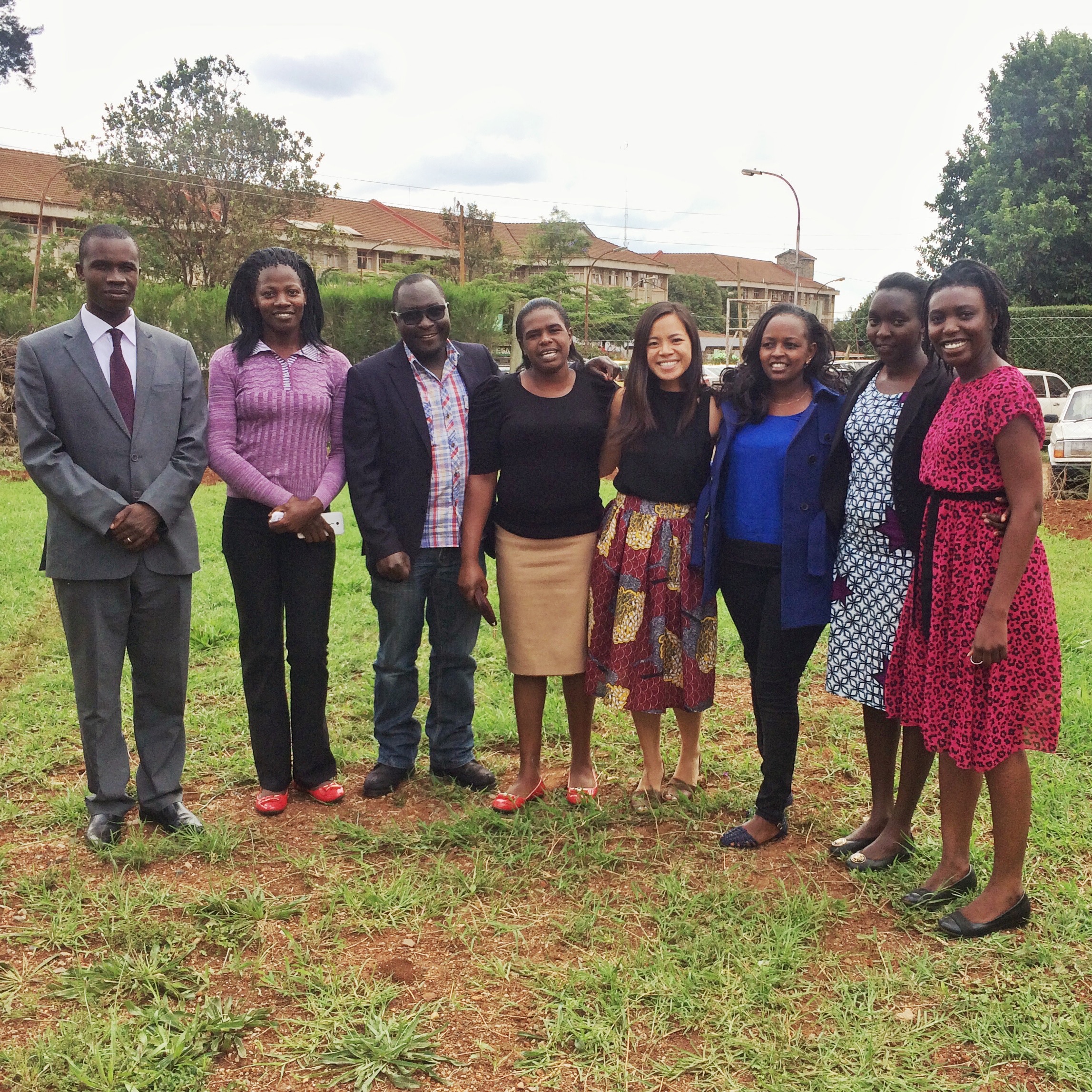 Claudia Leung, fourth-year medical student, worked with a team in Kenya to develop a healthcare model for patients with chronic diseases. 