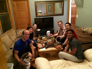 Students attend Supper with Six dinners to meet other members of the Northwestern community. 