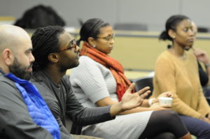 Throughout the evening, topics that were discussed included the transition between being a medical student and intern, timing residency interviews and managing finances. 