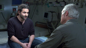 Samer Attar, assistant professor of Orthopaedic Surgery, discusses his work in war-torn Syria with 60 Minutes’ Scott Pelley. (CBS News)