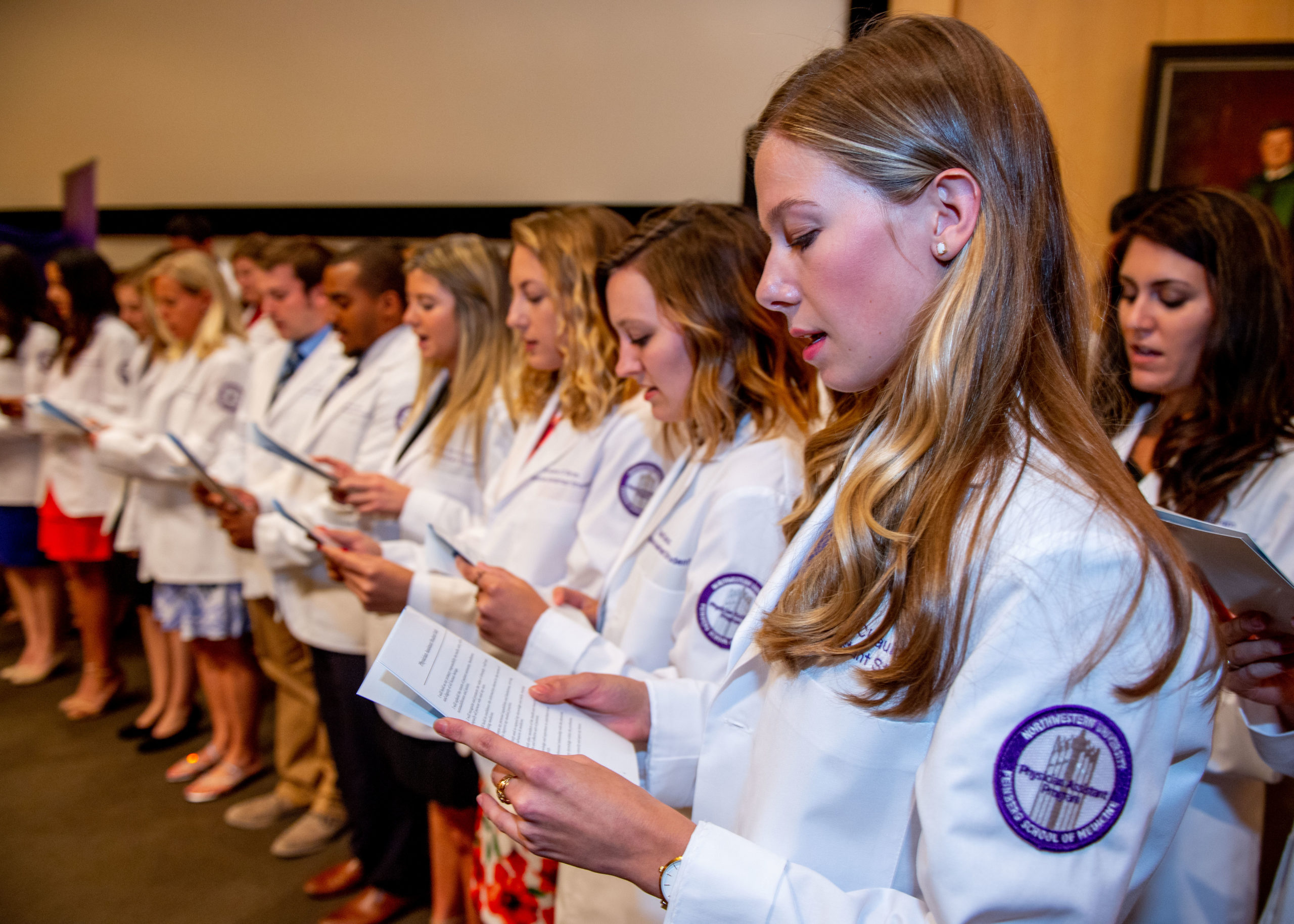 Professional Programs Celebrate White Coat Ceremonies