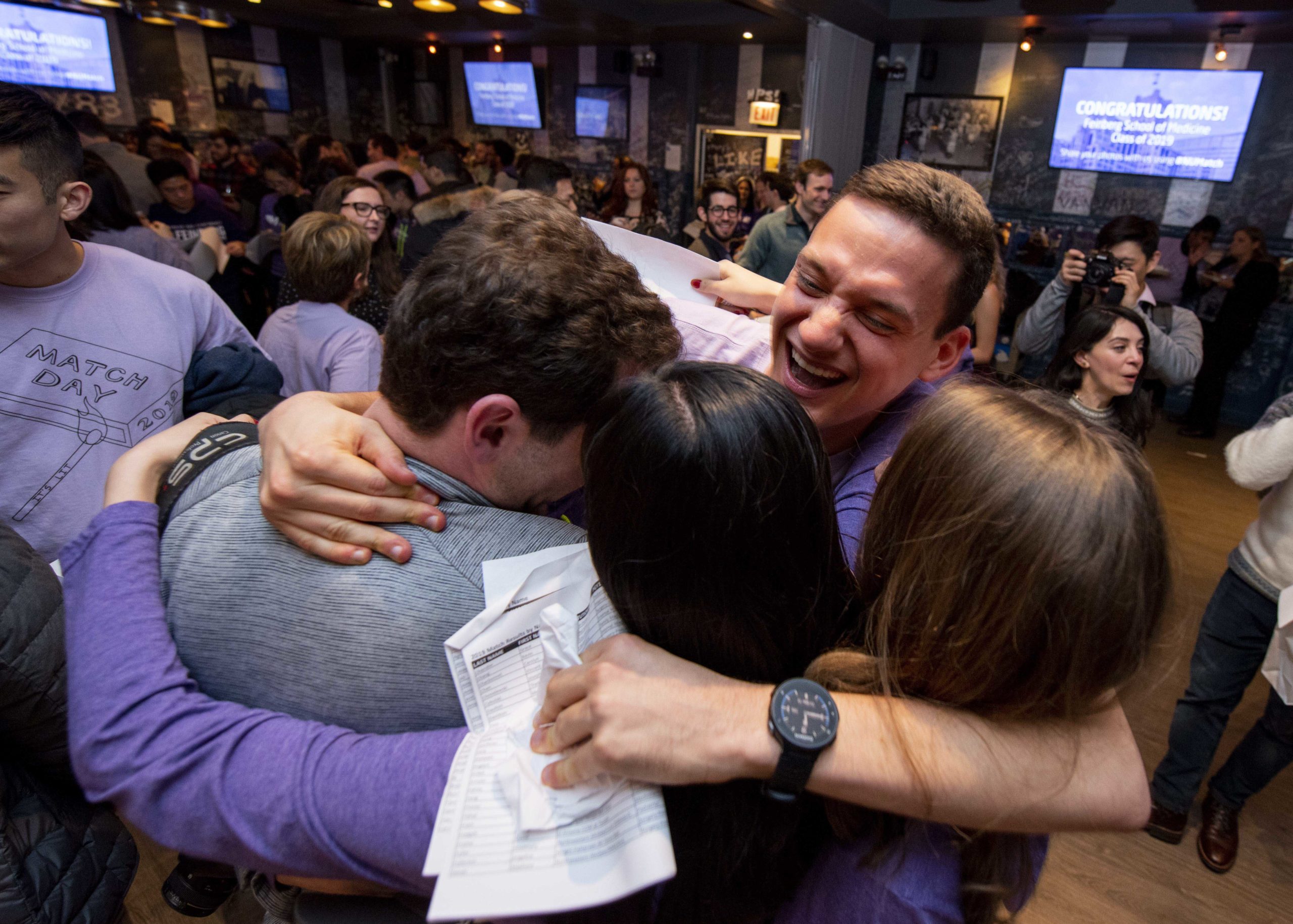 Medical Students Celebrate Match Day 2019