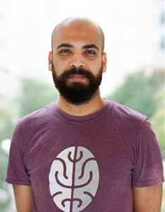 Vivek Sagar, PhD, a postdoctoral fellow in the Ken and Ruth Davee Department of Neurology and a former student in the Northwestern University Interdepartmental Neuroscience (NUIN) program.