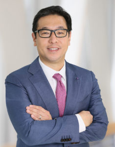 Jaehyuk Choi, MD, PhD, the Jack W. Graffin Professor, an associate professor of Dermatology and a Northwestern Medicine dermatologist. 