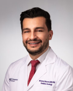 Mohamed Abazeed, MD, PhD, the chair and William N. Brand, MD, Professor of Radiation Oncology.