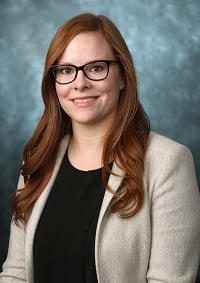 A headshot of Marie Heffernan, PhD, assistant professor of Pediatrics.