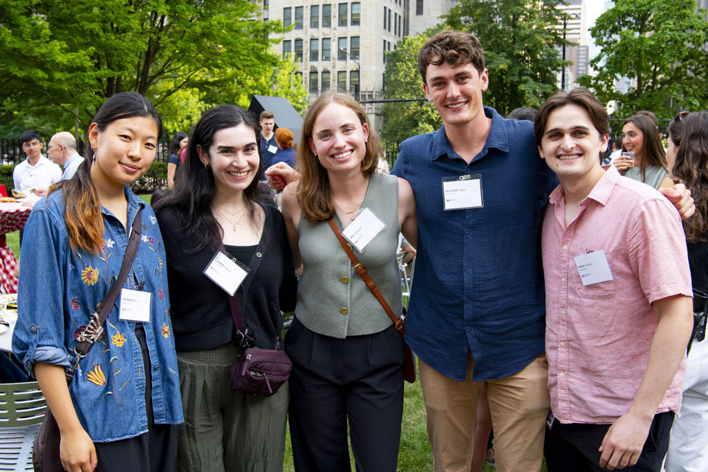 Northwestern University Feinberg School of Medicine officially welcomed the entering MD Class of 2025 during the Introduction to the Profession module, which culminated in a welcome barbecue at the Museum of Contemporary Art, where students connected with their new classmates and the faculty members who will guide them over the next four years.
