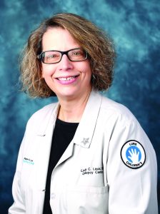 Linda Laux, MD, associate professor of Pediatrics at Feinberg and associate division head of neurology at Lurie Children’s Hospital.