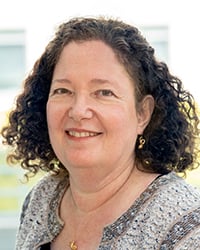 Nancy Young, MD, 87 GME, professor of Otolaryngology in the Division of Pediatric Otolaryngology, posing for a headshot.