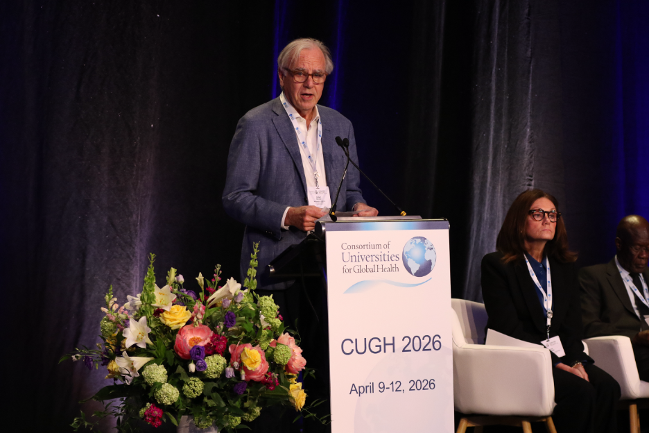 Murphy Honored as Distinguished Leader in Global Health