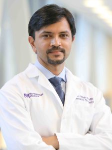 Ankit Bharat, MD, chief of Thoracic Surgery in the Department of Surgery and director of the Canning Thoracic Institute.