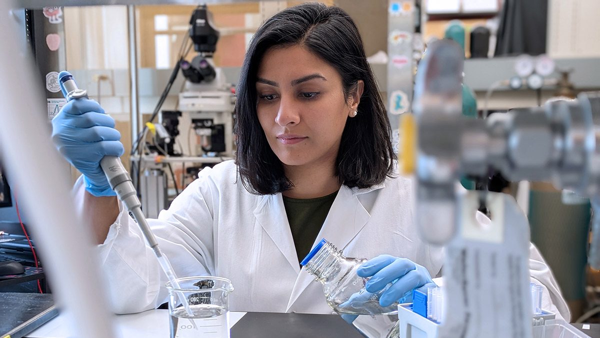 Reesha Patel, PhD, assistant professor of Psychiatry and Behavioral Sciences in the Division of General Psychiatry, and of Neuroscience.