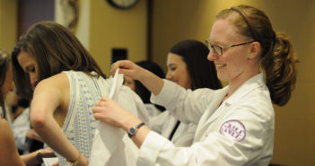 Physical Therapy Students Celebrate Transition from Classroom to Clinic