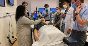 Residents and Medical Students Practice Advanced Physical Diagnosis Skills