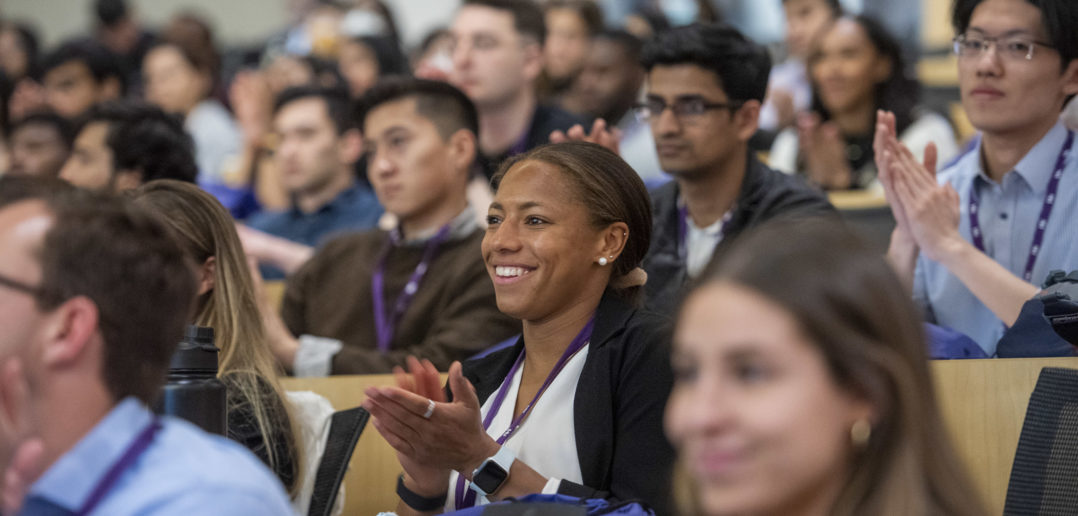 Prospective medical students at Feinberg's "Second Look" event. 